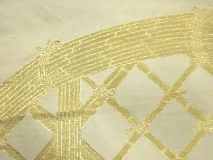 アンティーク　川島織物製　光悦垣模様織り出し名古屋帯